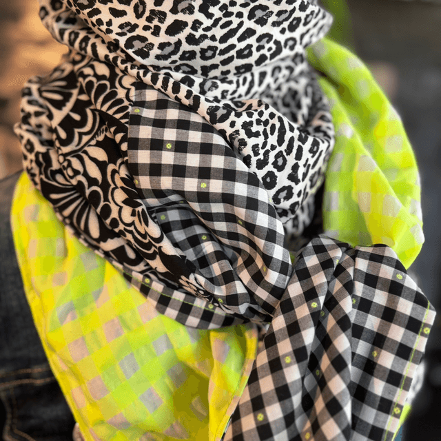 FOULARD LÉOPARD 