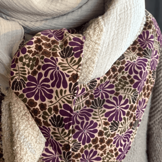 ÉCHARPE LUEUR D’HIVER – Collection Jardin Secret