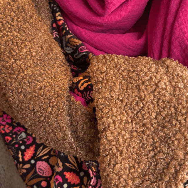 ÉCHARPE BAIE SAUVAGE – Collection Jardin Secret