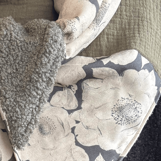 ÉCHARPE KAKI GRIS 