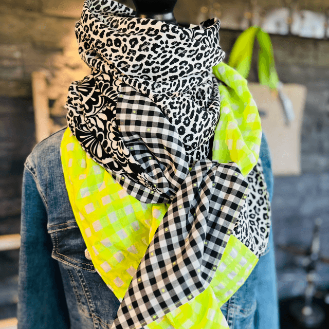 FOULARD LÉOPARD 