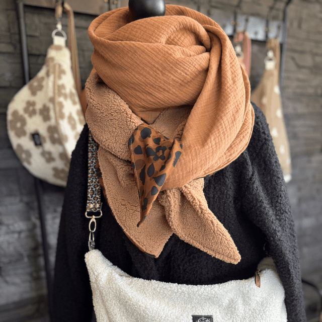 ÉCHARPE TEDDY CAMEL 