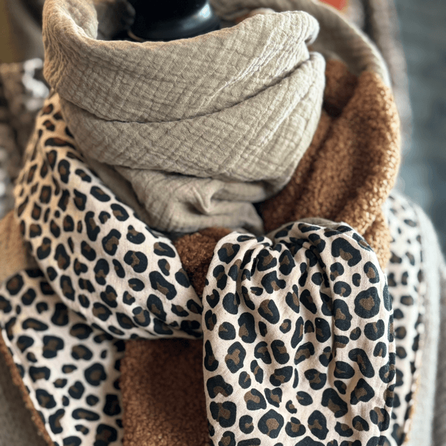 ÉCHARPE COCOON SABLE CHIC 